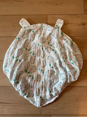 Bebe au Lait 100% Muslin Cotton Baby Car Seat Cover 25 x 17”